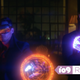 Two guys doing their best Doctor Strange and Black Panther hero poses.